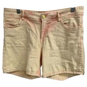 Promod Peach Denim Shorts Size M